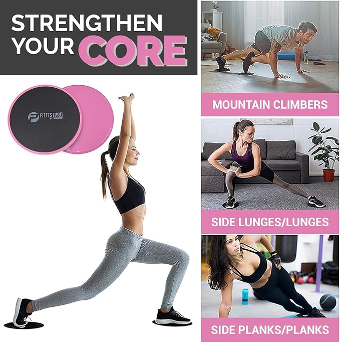 Limm Core Sliders for Working Out - Exercise 2) -