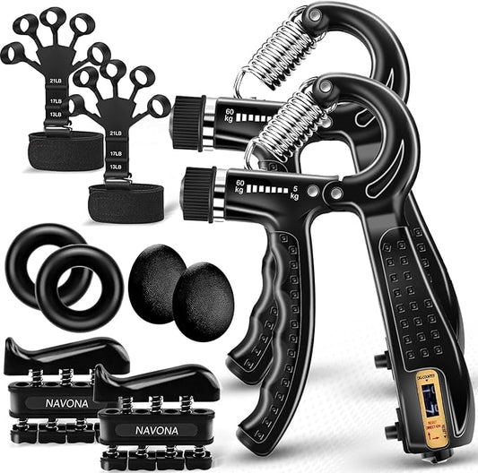 10 Pack Grip Strength Trainer Kit