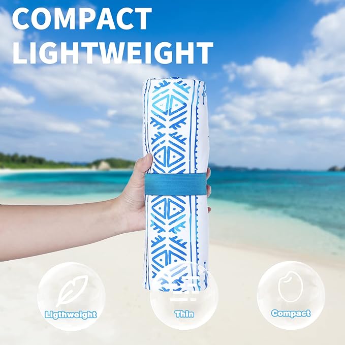 4 Pack Lightweight Thin Beach Towel Oversized 71"x32"