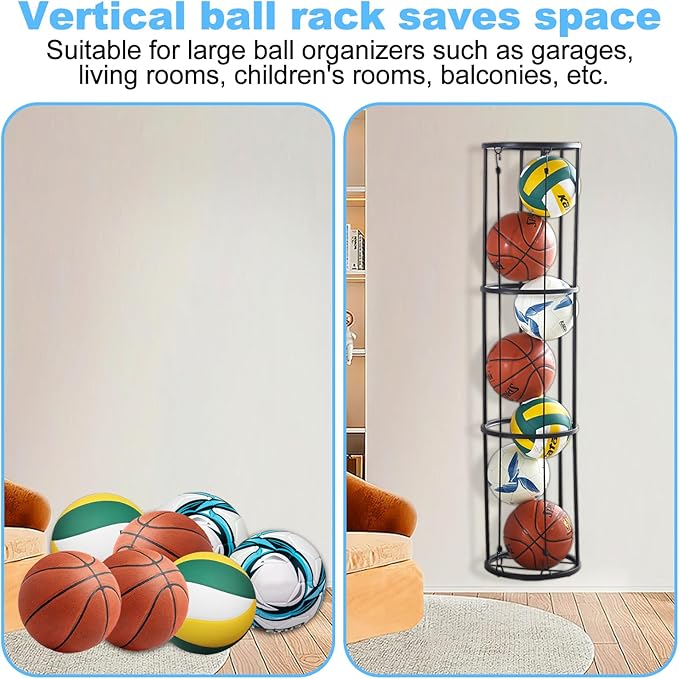 3 Layer Garage Ball Storage