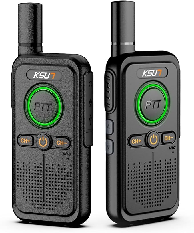 LT Plus Two-Way Radio Long Range with Access 16 Channels 4200mAh Battery 2 Pack)