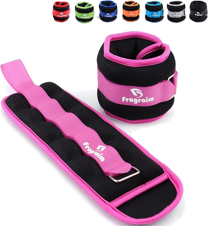 Ankle Weights for Women 1/2/3/4/6/8/10/12/15/20 LBS 1 Pair