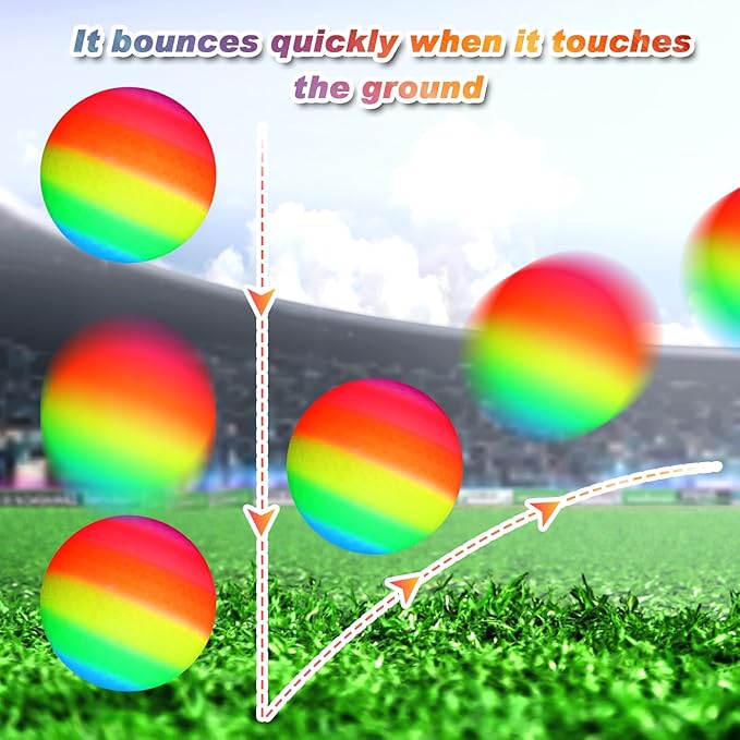 Macarrie 30 Pcs Playground Balls 6 Inches Dodgeball
