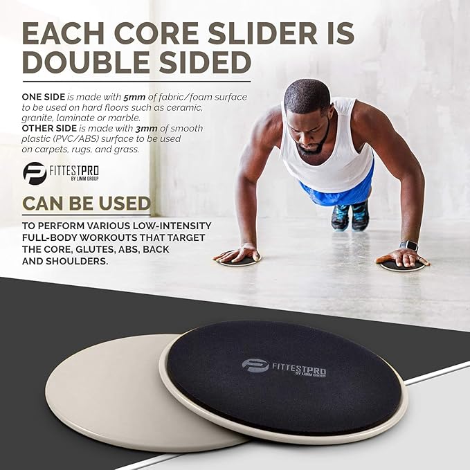 Limm Core Sliders for Working Out - Exercise 2) -