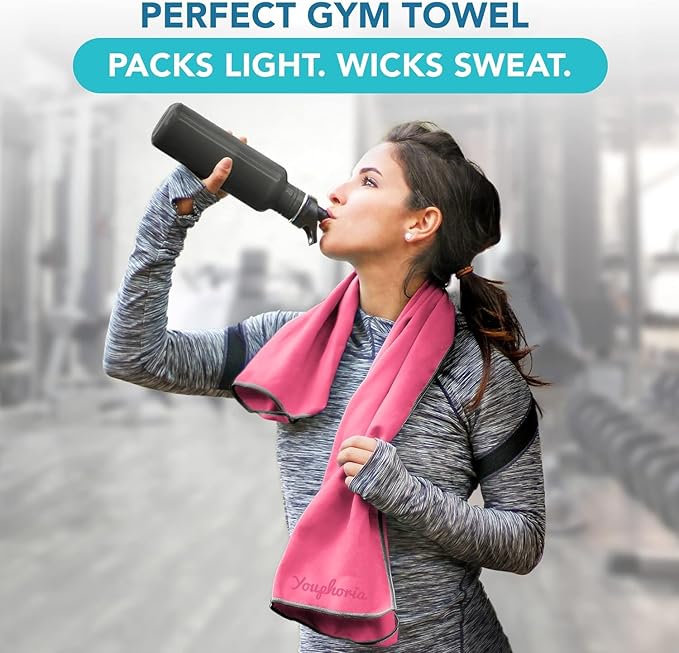 Youphoria Microfiber Travel Towel Fast Drying Lightweight -