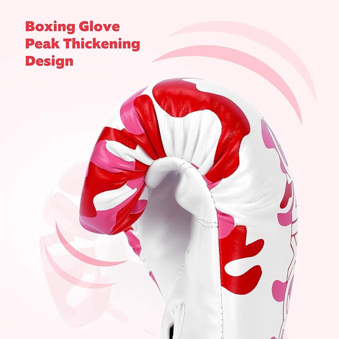 Kids Boxing Gloves, Boxing Gloves for Children 3-9 Youth Boys Girls Toddler PU Cartoon Sparring Training Boxing Gloves for Punching Bag, Kickboxing, Muay Thai, MMA