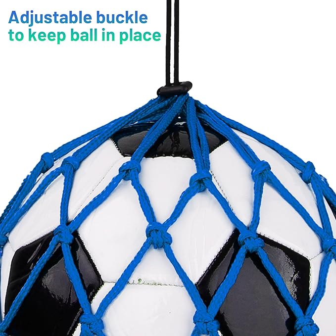 2PCS Soccer Ball Net Soccer Training Equipment 3, 4, 4, 5, 5, Vibrant