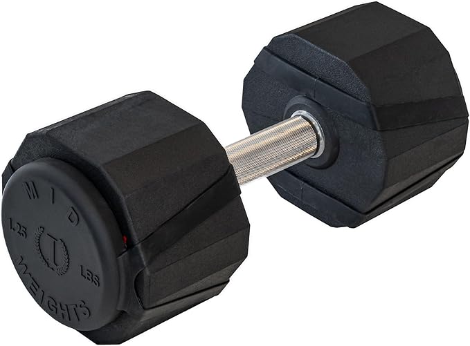 Mid Weights Silicone Microweights For Round or Hex Dumbbells, 1.25 lb. Add On Weight For Dumbbells, Fractional Weights To Add 1.25 or 2.5 lbs, 4 pcs.