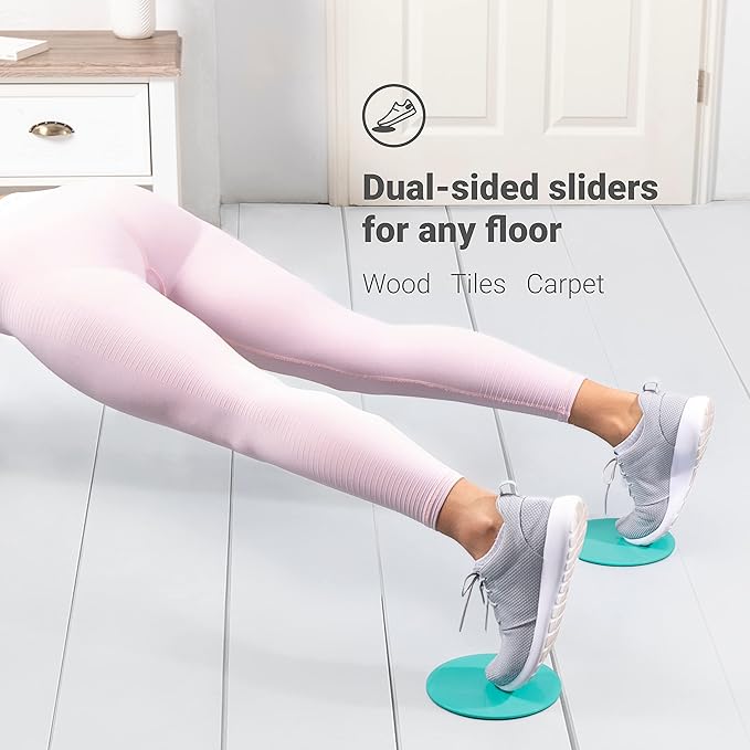 Live Infinitely Core Sliders – Dual Sided Fitness
