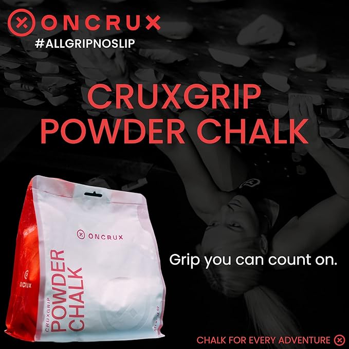 Loose Chalk Powder 14 OZ- Magnesium Carbonate Gym Chalk for Rock Climbing - Weight Lifting Chalk Powder - Hand Chalk for Gymnastics - Workout Chalk for Weightlifting CrossFit Powerlifting Chalk