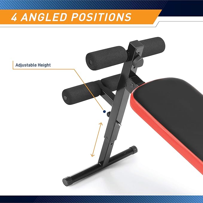 Marcy Utility Slant Board w/ Headrest – Folding SB-4606 , 29.00 x 18.00 x 59.00 inches
