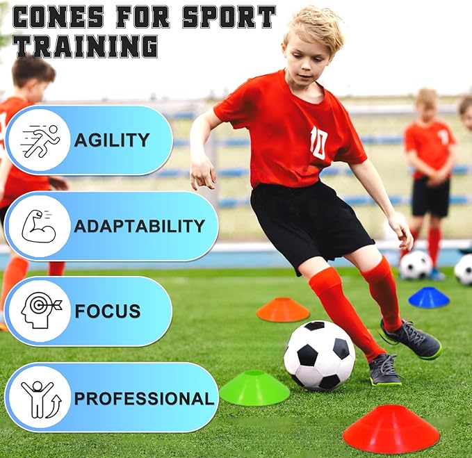 6x4FT / 9x5FT Kids Soccer Goal for Backyard
