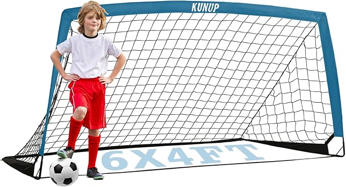 Kids Soccer Goal for Backyard 5×3, 6×4, 6×4, 9×5FT 9×5FT Easy