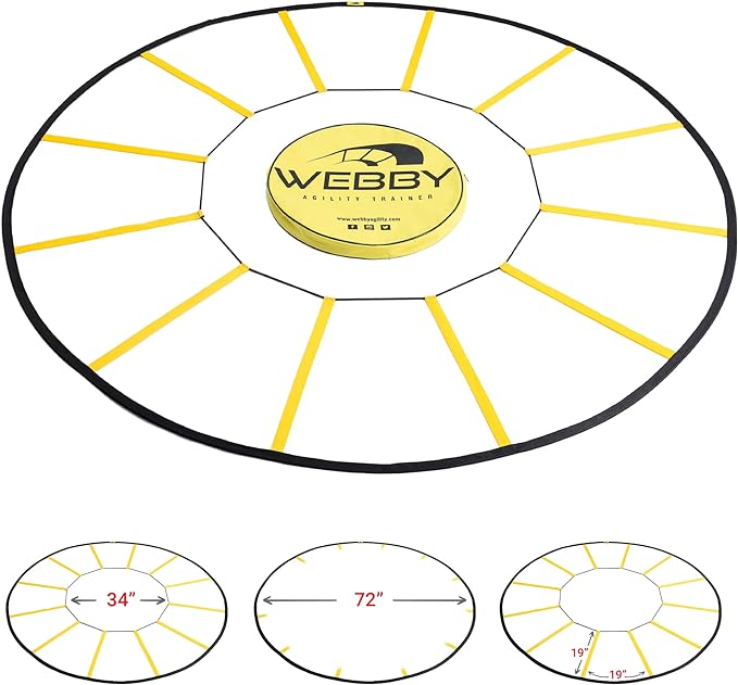 Agility Trainer – Circle Speed and Agility Ladder