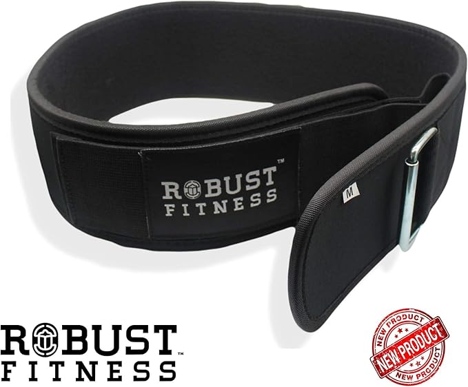 4" Straight Weightlifting Belt for Abdominal & Back Support