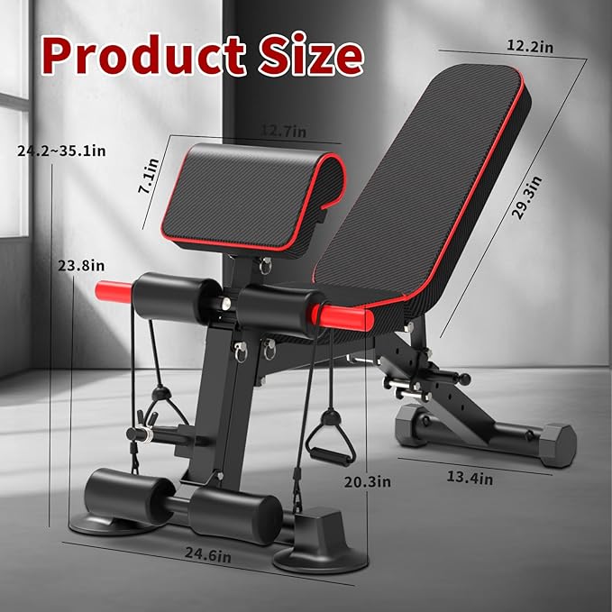 Adjustable Weight Bench 600LBS