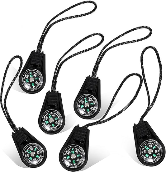 100 Pieces Mini Survival Compass Outdoor Camping Hiking