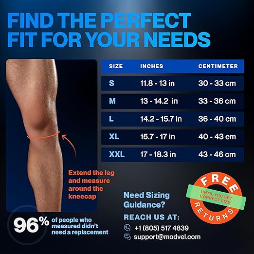 Modvel 7mm Neoprene Knee Sleeves for Men & Women Weightlifting & Powerlifting – Compression Knee Sleeve Support for Squats, Gym, Training – USPA, IPL Approved – Medium Army/green (Pair)