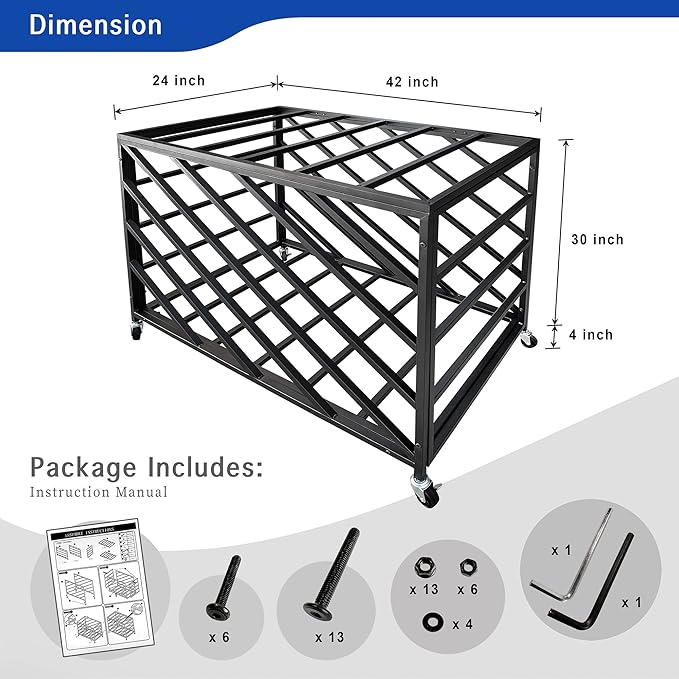 Lockable Storage Ball Cart 30 Basketballs