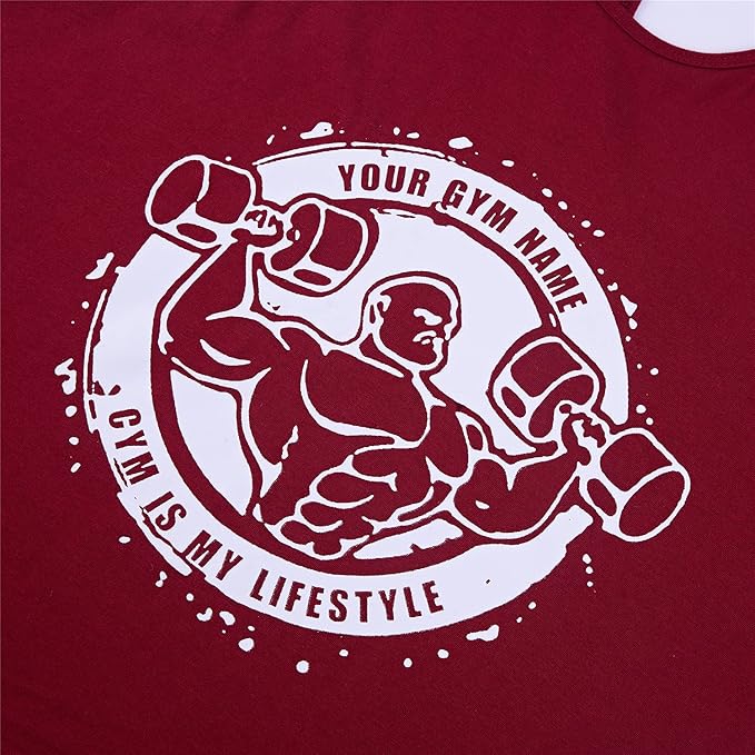 Men's Workout Sport Tank Tops Gym Vest Bodybuilding Fitness Muscle Shirts
