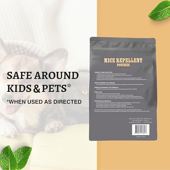 Mice Repellent Pouches 8 Odorant