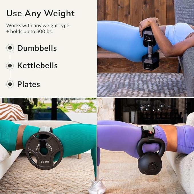 Mini Hip Thrust Belt for Gym or Home Workouts