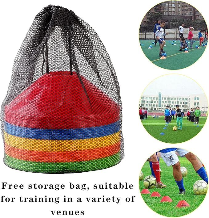 30 Pcs Disc Cones Training Cones Agility Soccer