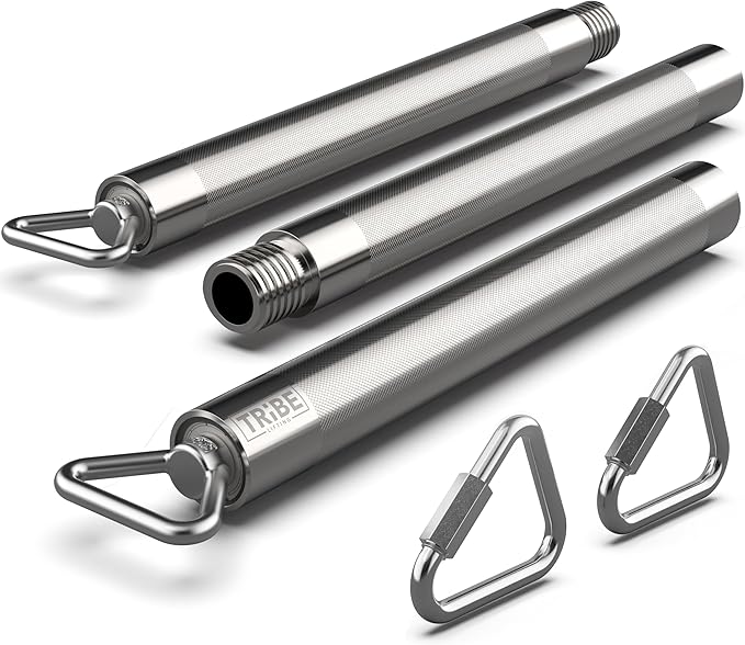 Heavy Duty Steel Resistance Band Bar - Portable