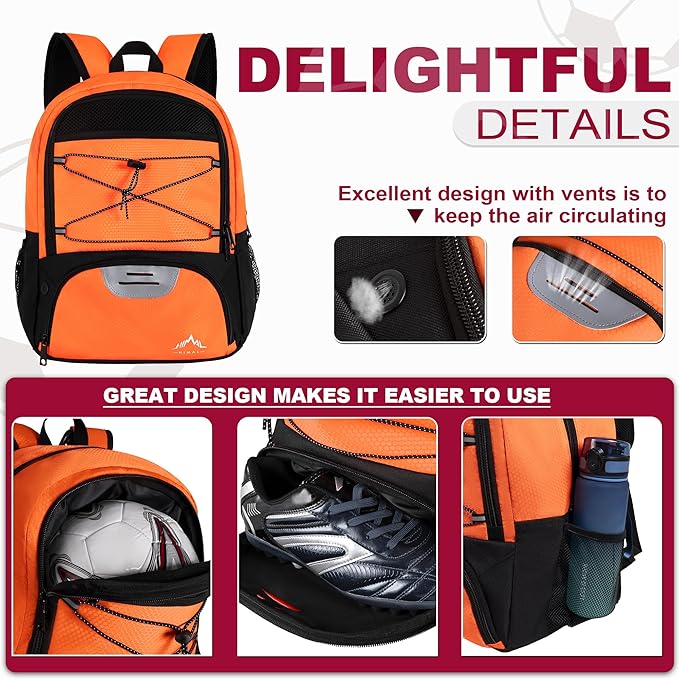 Himal Outdoors Soccer Bag-Backpack for Soccer