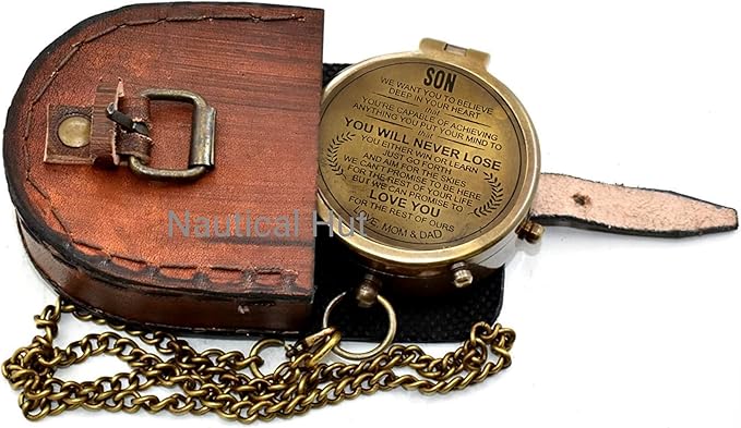 Military Compass for hiking and Survival- Waterproof Brass