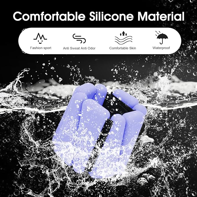 Adjustable Wrist Weights Set of 2 (1Lbs Each)