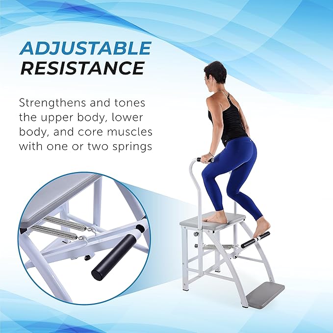 AeroPilates Precision Pilates Chair - Pilates Wunda Chair 300 lbs