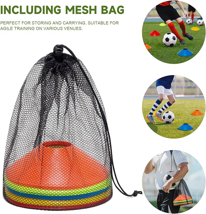35 PCS Agility Soccer Cones for Training