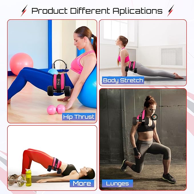 Hip Thrust Belt for Exercise- Booty Belt