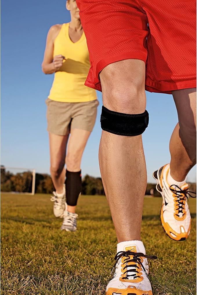 ACE Brand Knee Strap, Adjustable, Black, 1/Pack