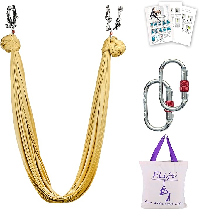 Aerial Silk Yoga Hammock & Swing for yoga Inversion