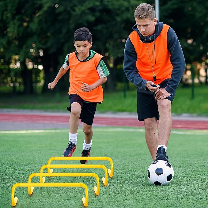5 Pcs Speed Agility Training Hurdles Detachable Durable