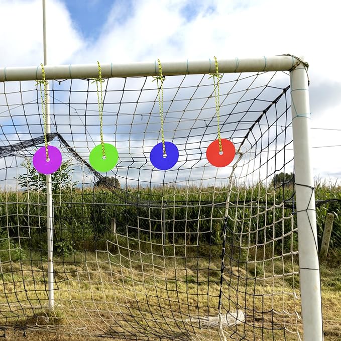 5 PCS Shooting Goal Target Discs Colorful Shooting