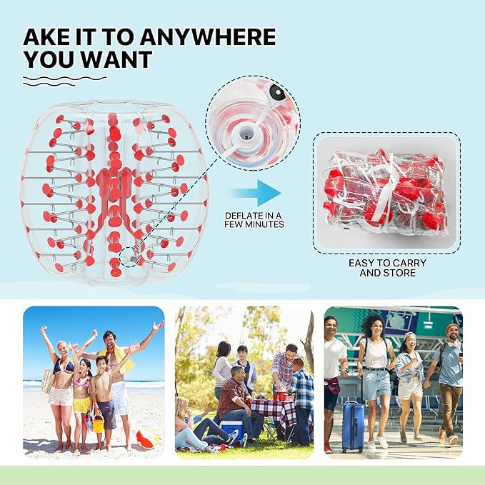 MADOG Inflatable Bumper Ball Body Zorb Ball