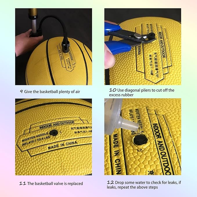 MINDCOLLISION Basketball Valve Replacement Valve