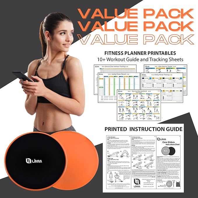 Limm Core Sliders for Working Out - Exercise 2) -