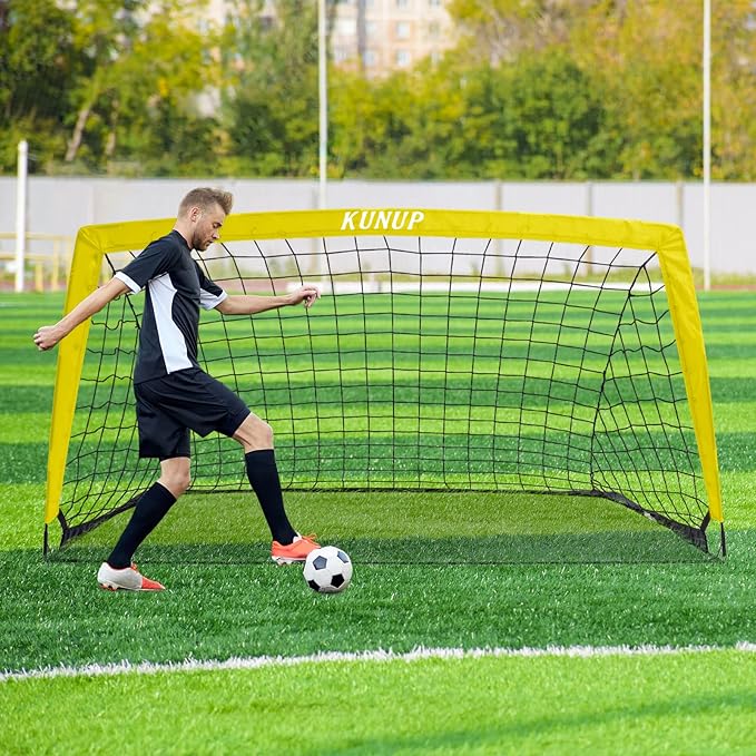 Kids Soccer Goal for Backyard 5×3, 6×4, 6×4, 9×5FT 9×5FT Easy