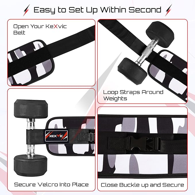 Hip Thrust Belt for Exercise- Booty Belt