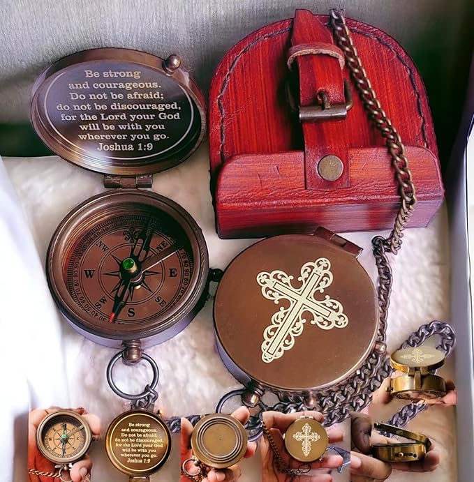 Military Compass for Hiking and Survival- Waterproof Brass (NEW81)