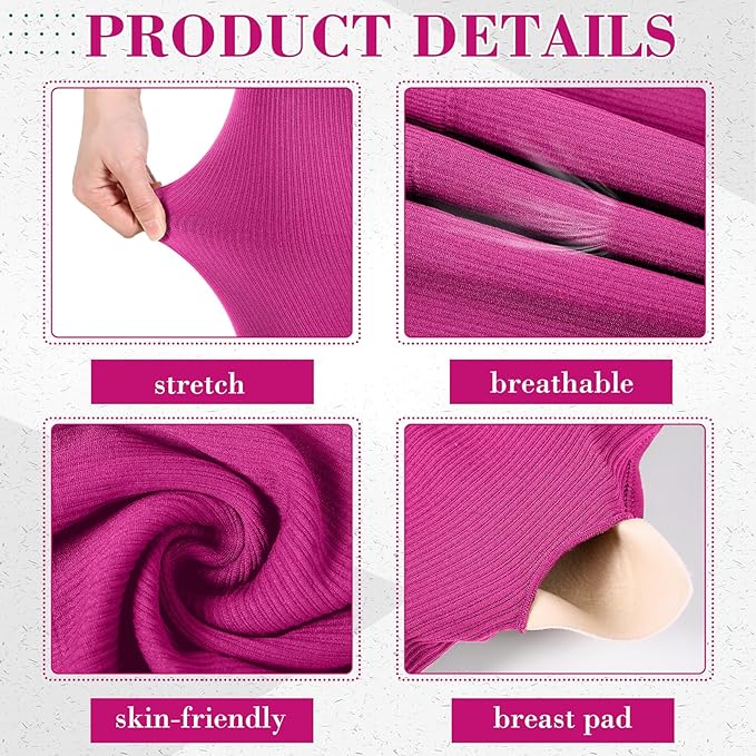 4 Pcs Women's Workout Sets Pilates Exercise Outfit Ribbed Scoop Neck Sports Bra Shorts Leggings Gym Clothes Set