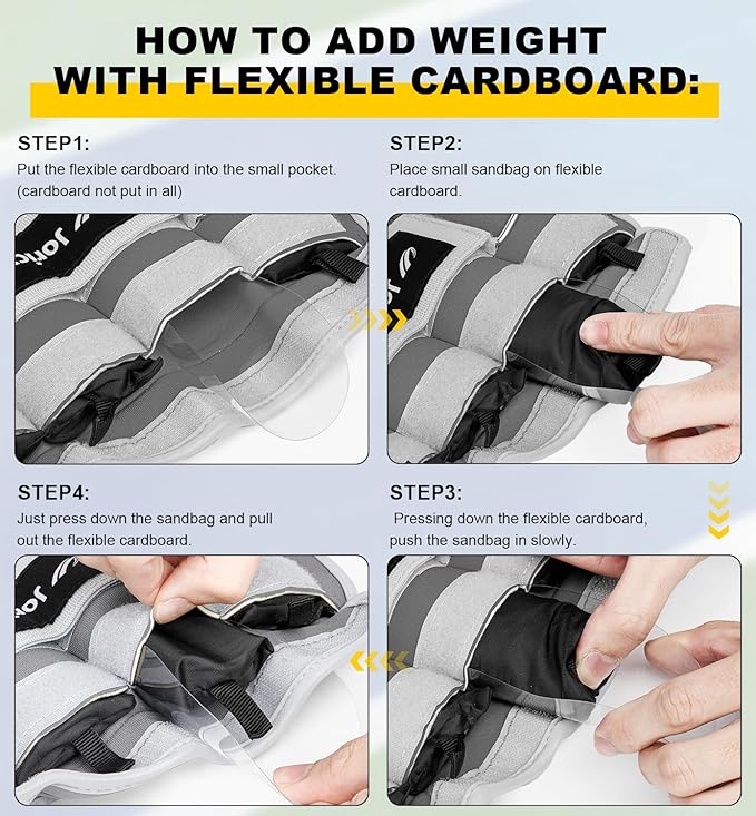 Adjustable Ankle Weights for Women Men 1 Pair 2 4 4 6 6 8 8 10 10 LBS 1-5 LB
