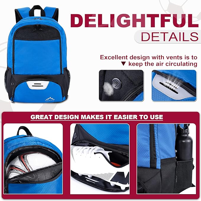 Himal Outdoors Soccer Bag-Backpack for Soccer