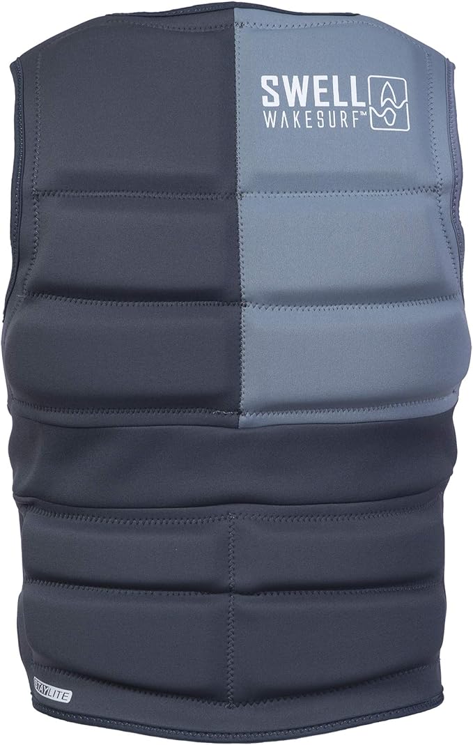 Mens Neoprene Wakesurf Comp Vest - Designed Exclusively for Wake Surfing, but Great for All Other Watersports Activities!