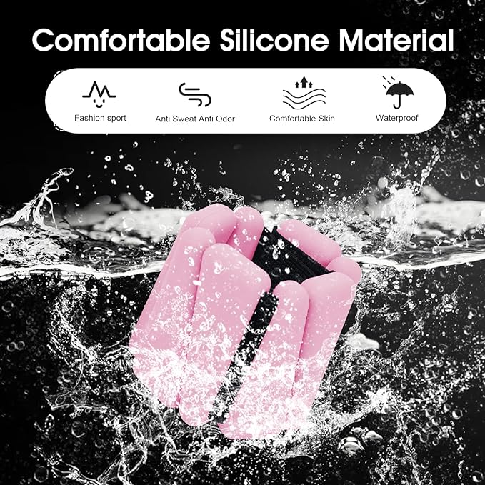 Adjustable Wrist Weights Set of 2 (1Lbs Each)