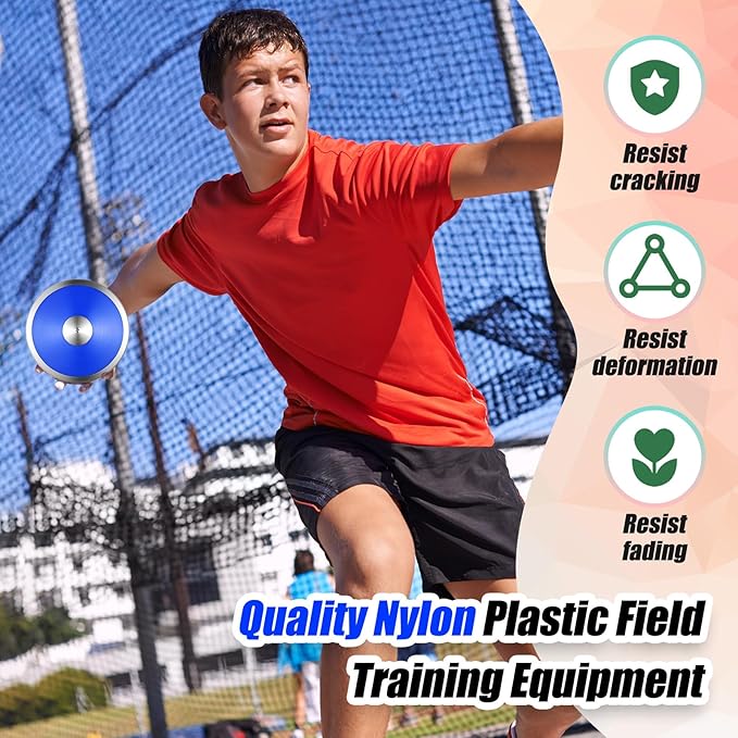 4 Pcs 1kg Sports Training Discus Boys Girls